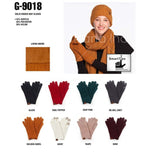 C.C Ribbed Knit Gloves Smart Tip